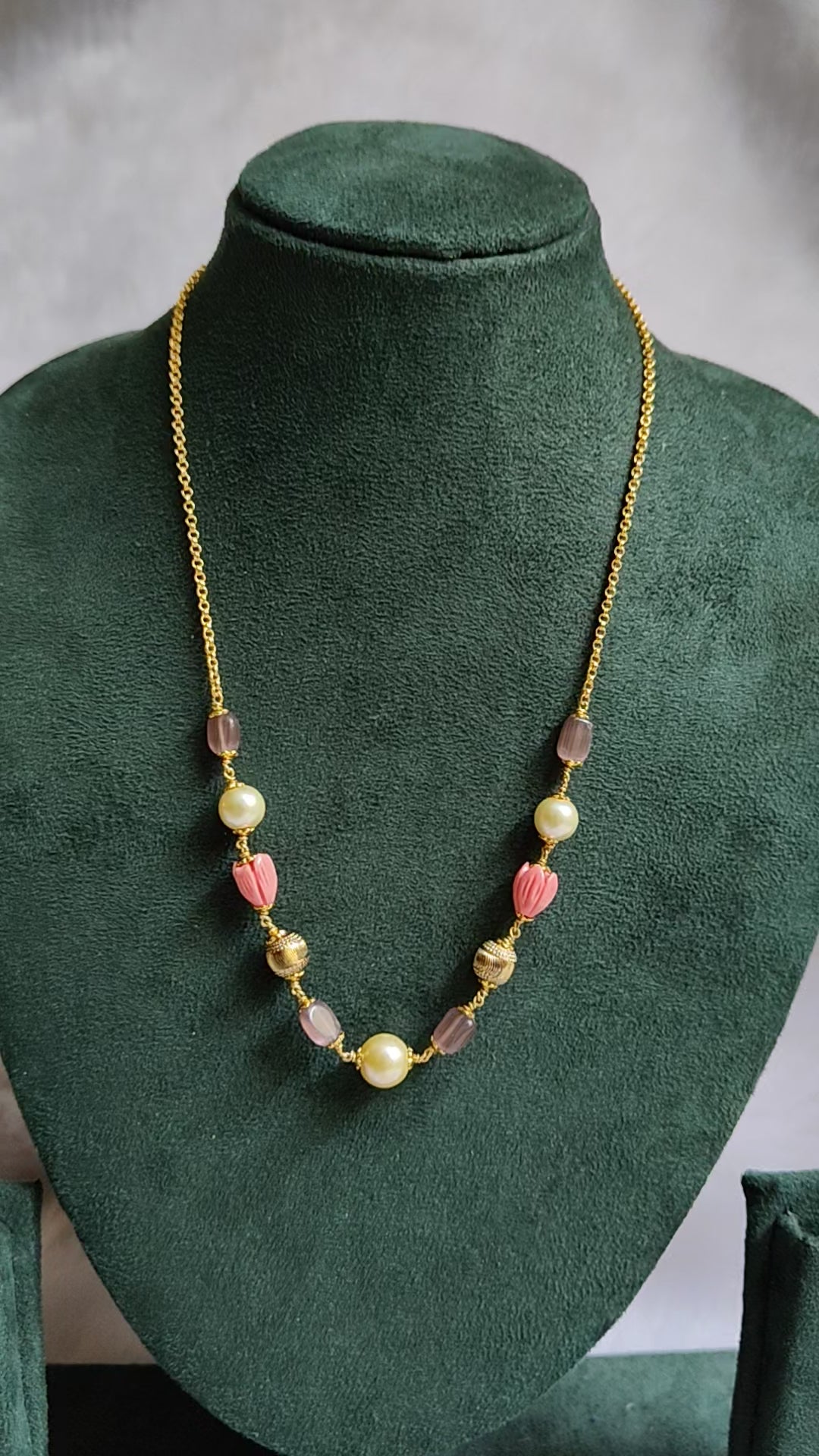 Gold Plated Mala