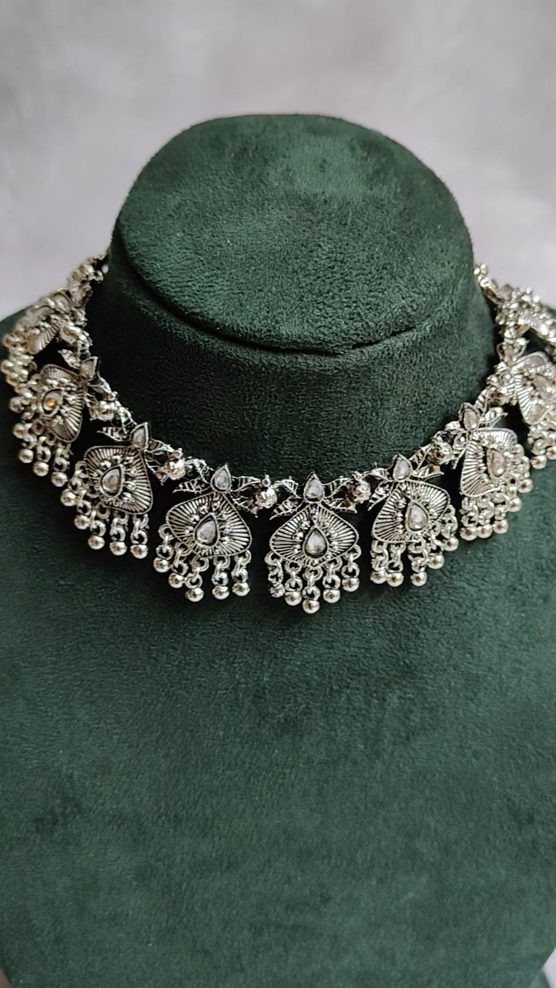 Oxidised Choker