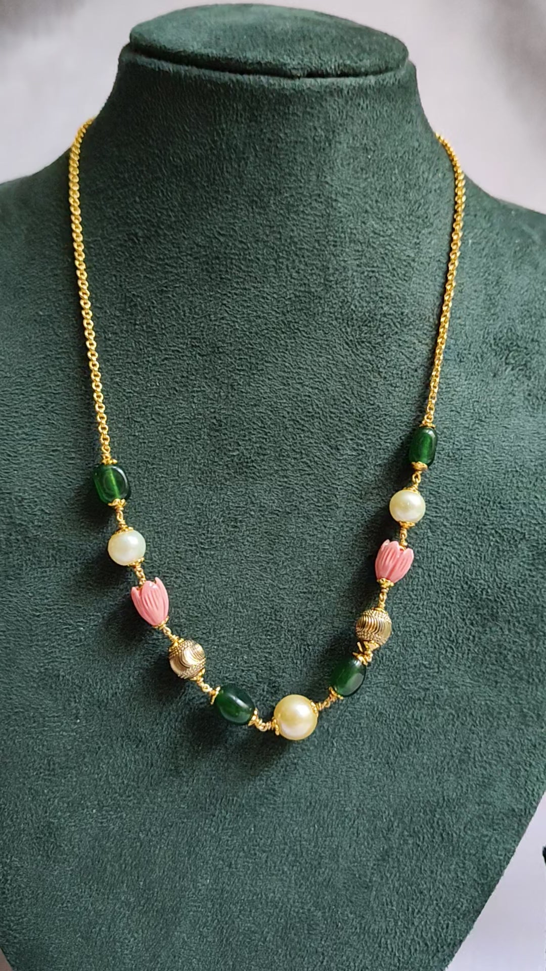 Gold Plated Mala
