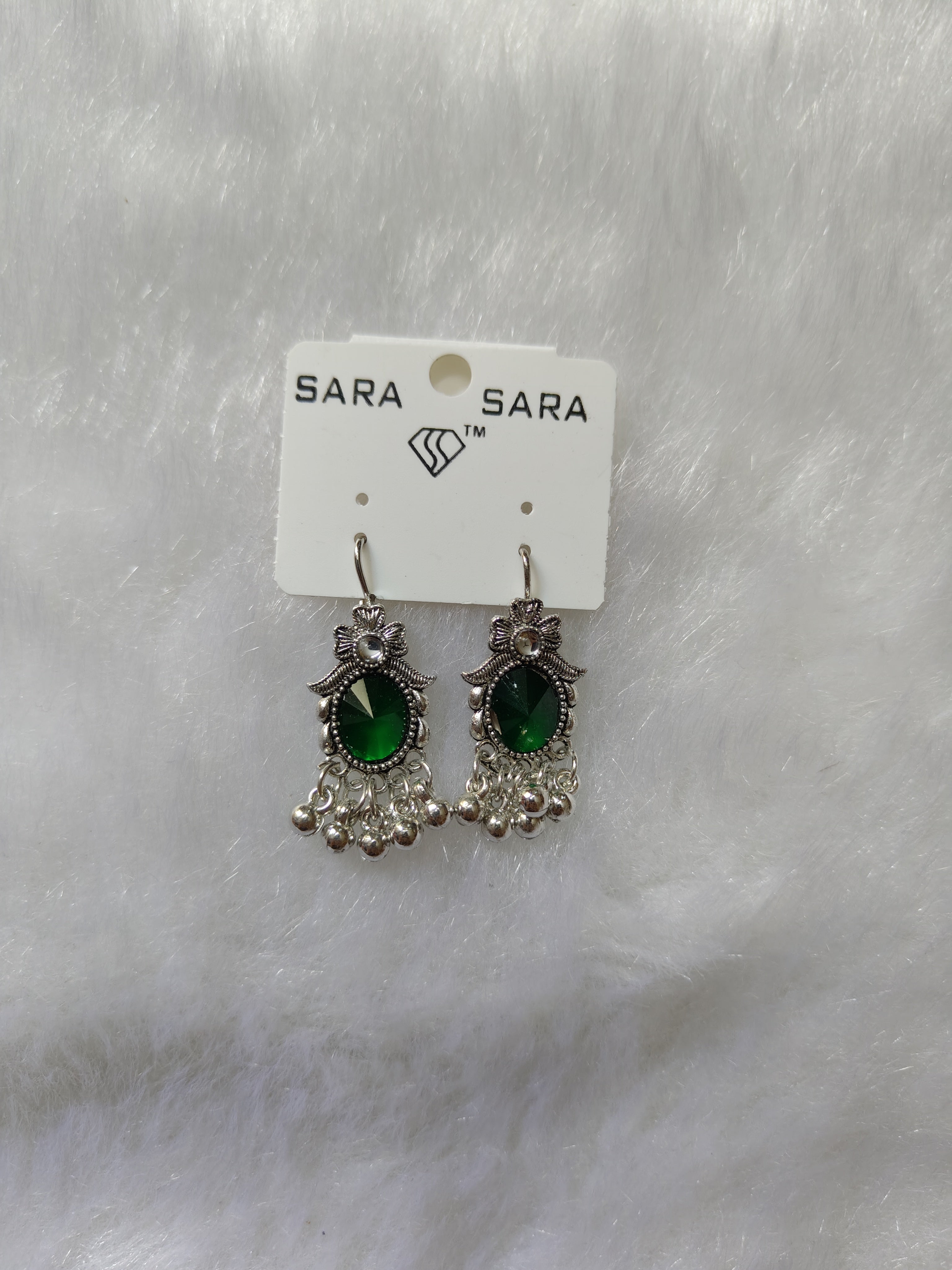 Oxidised hanging Earrings