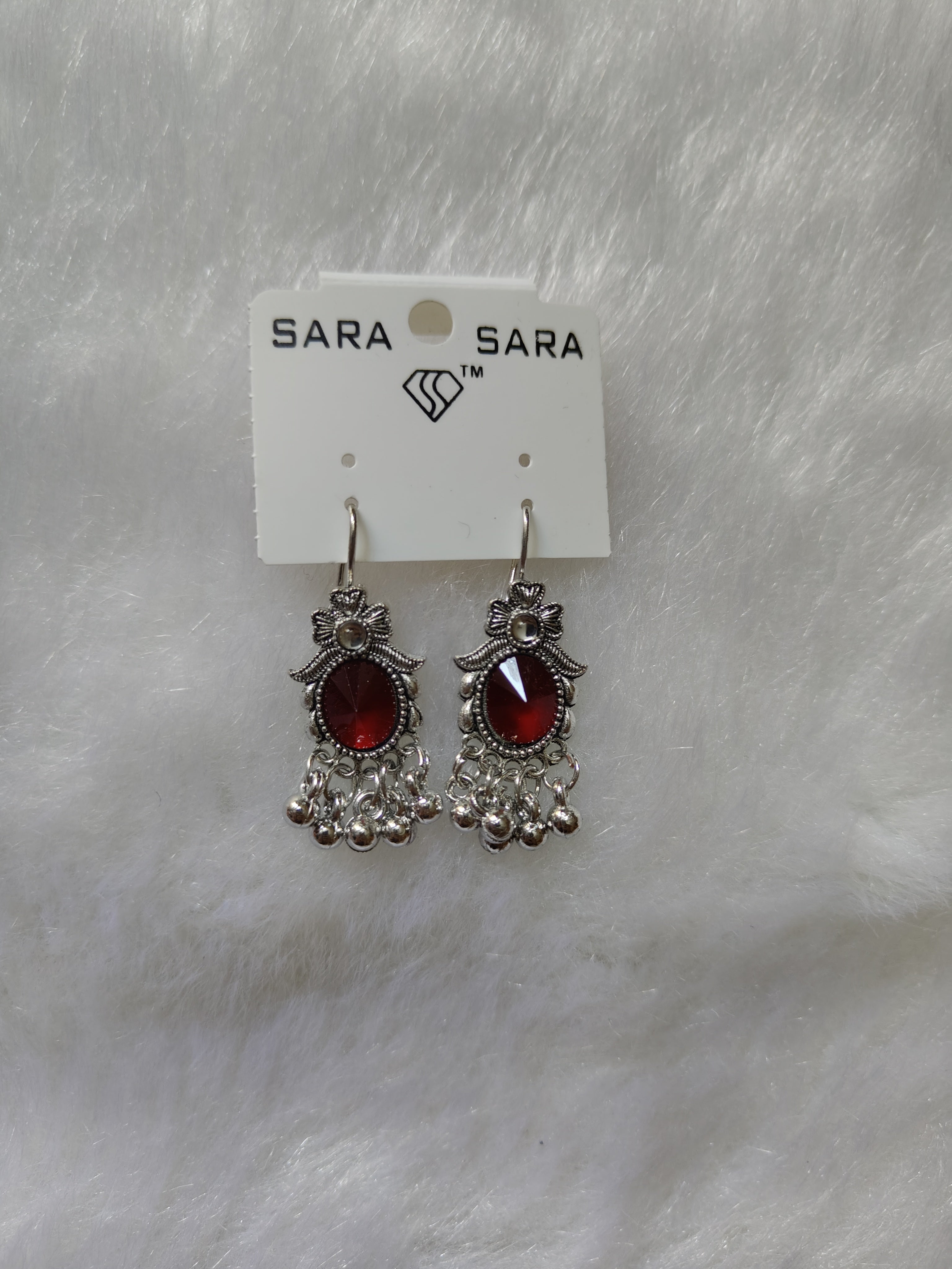 Oxidised hanging Earrings