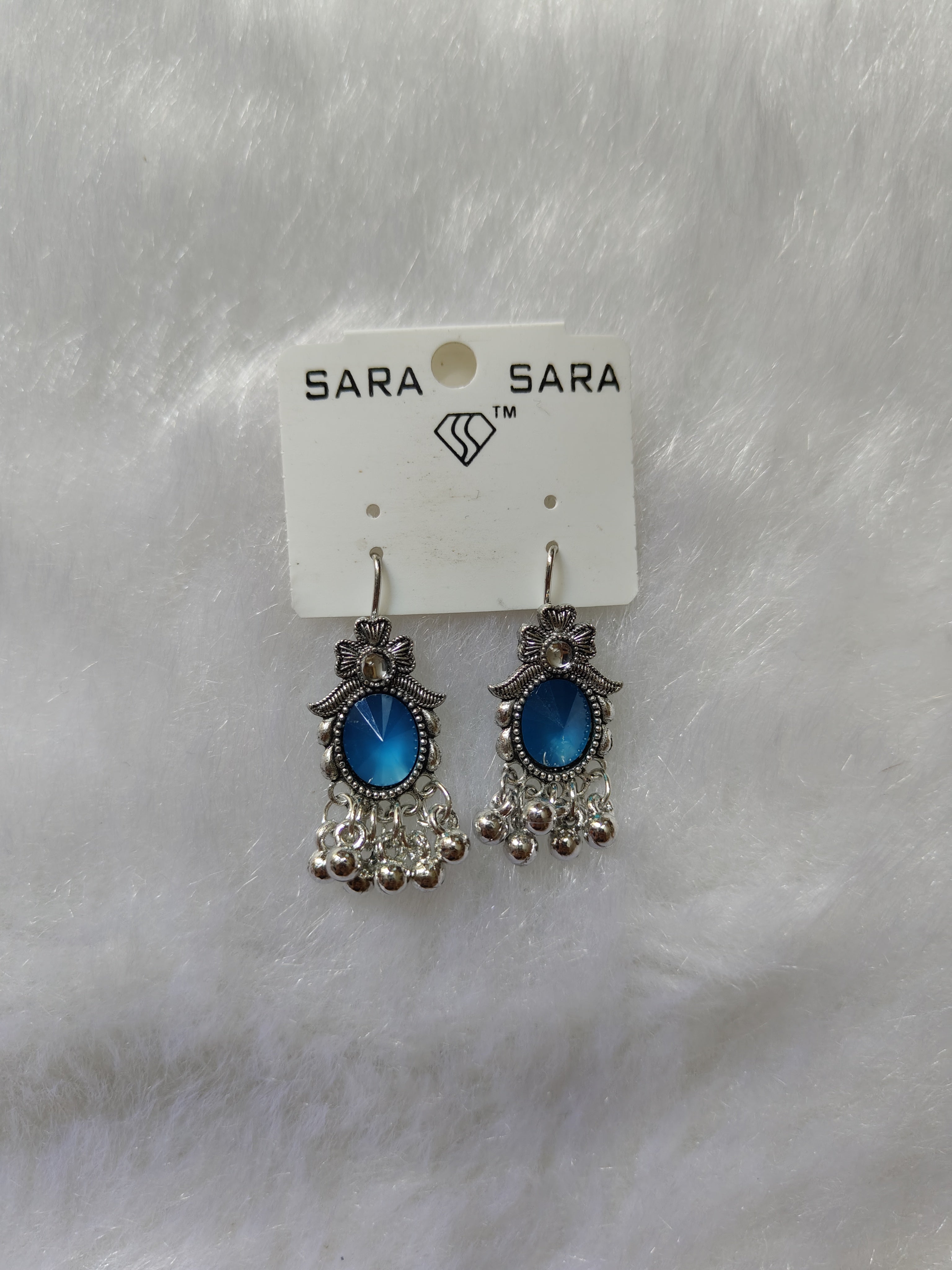 Oxidised hanging Earrings