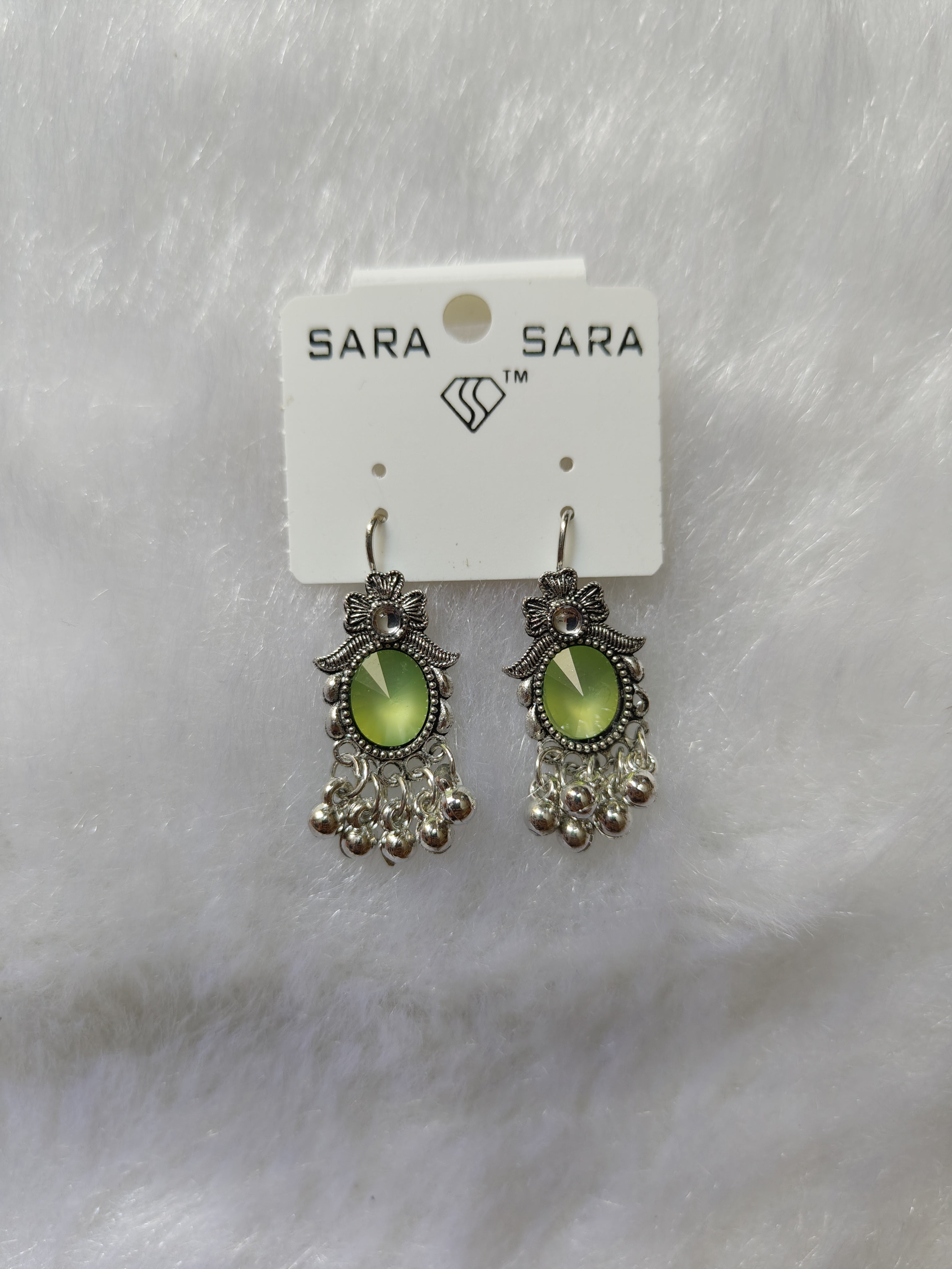 Oxidised hanging Earrings