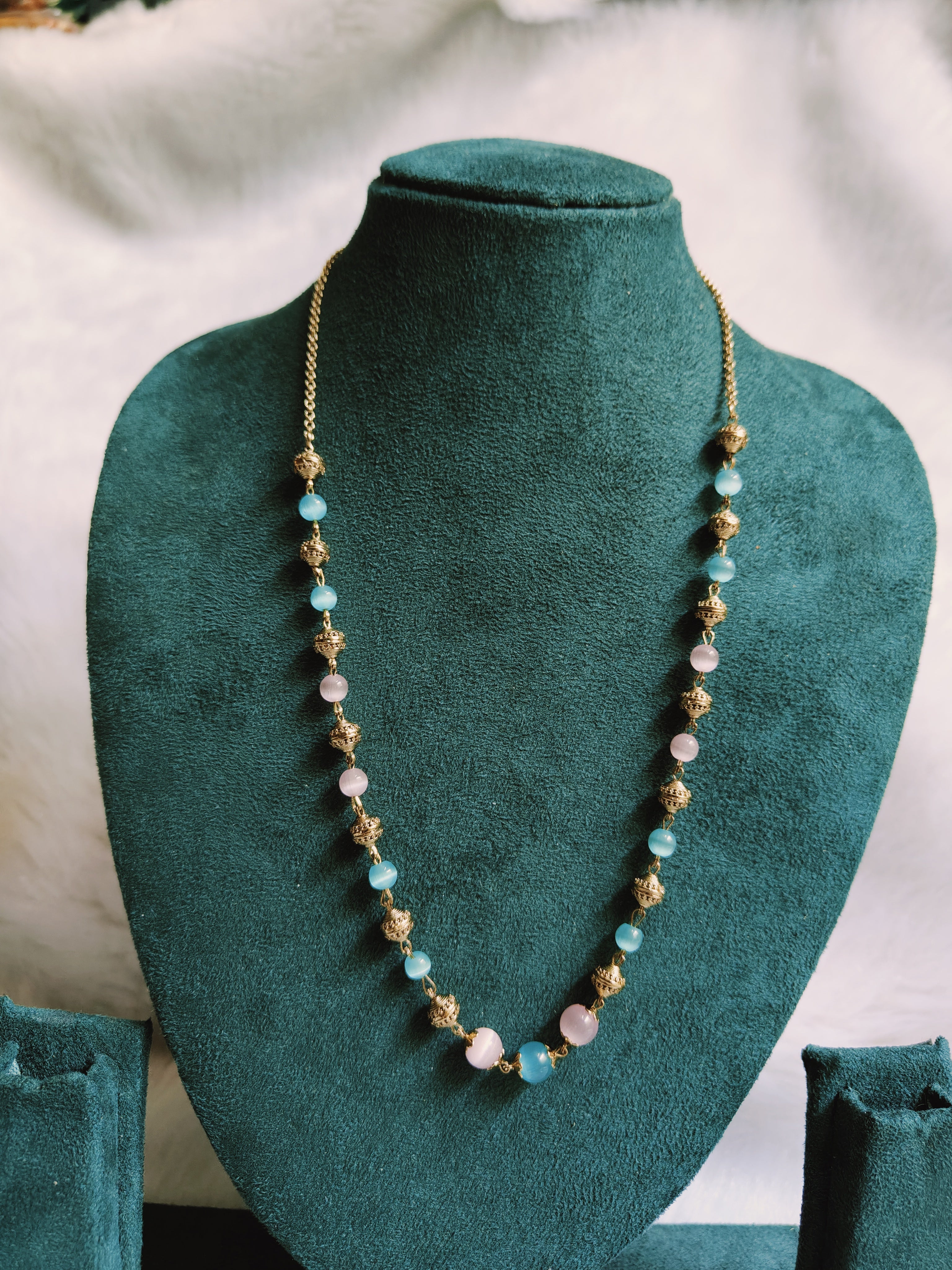 Golden Beads Mala