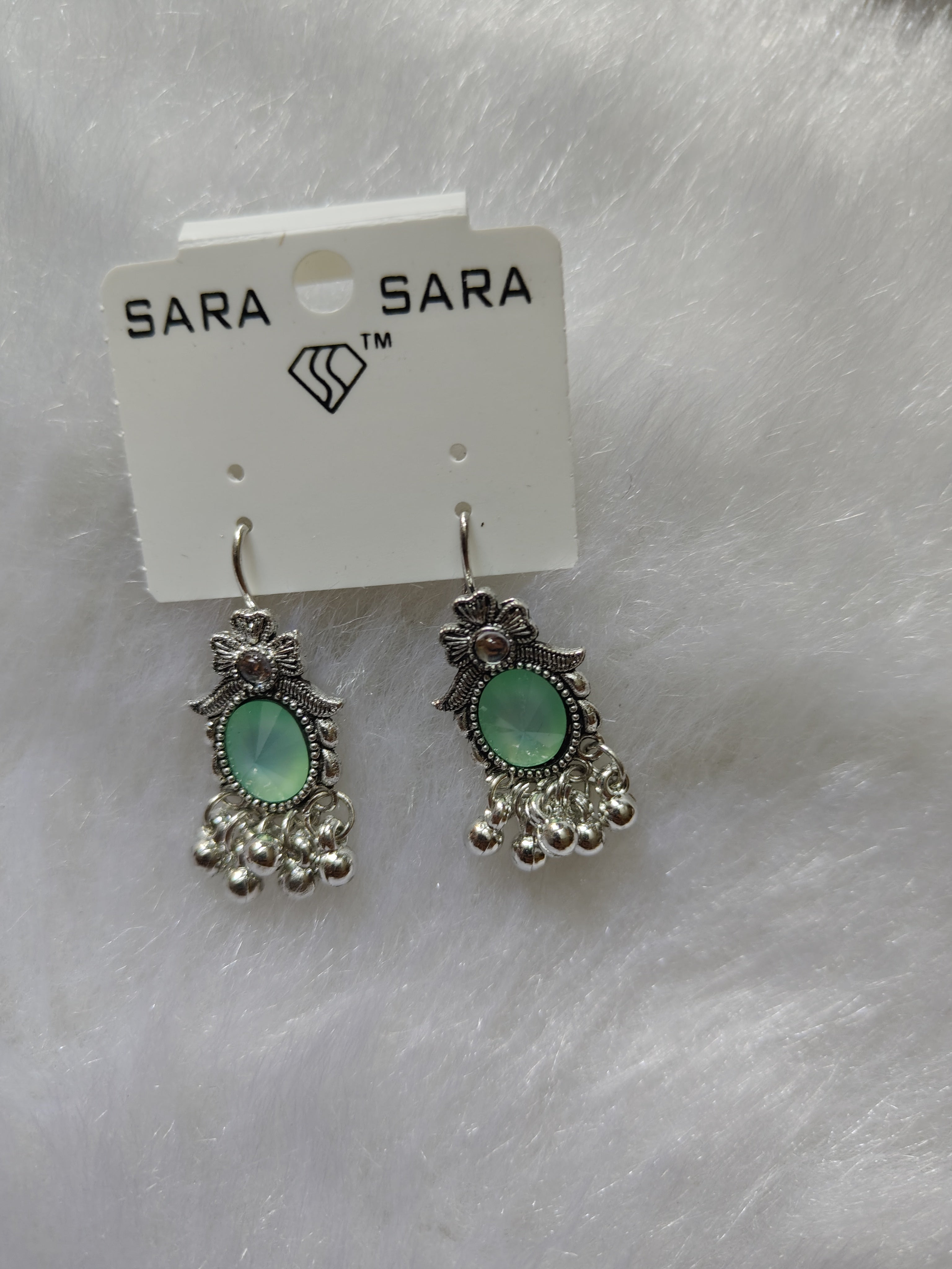 Oxidised hanging Earrings